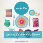 Cocinillas: receta de tortitas de avena y plátano