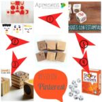 Visto en Pinterest: actividades con bloques