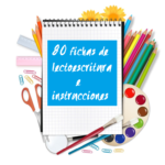 80 Fichas de lectoescritura global e instrucciones