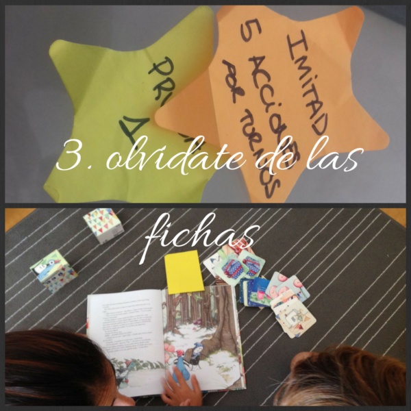 3. olvidate de las fichas